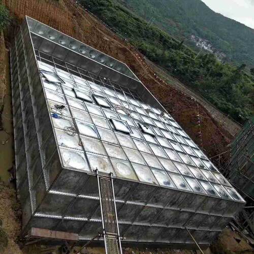 F941镀锌板水箱消防存水D复钢合水箱B不锈钢保温冷却箱工厂可定