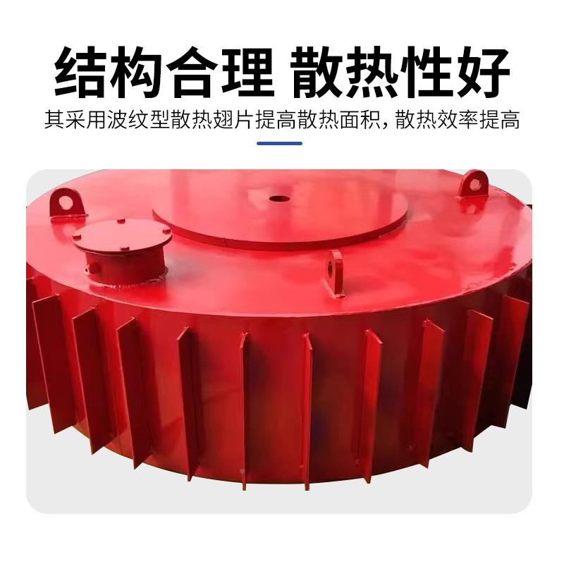悬式电磁除铁器圆盘输强送带工厂挂皮带电磁除铁除铁矿山力机吸铁