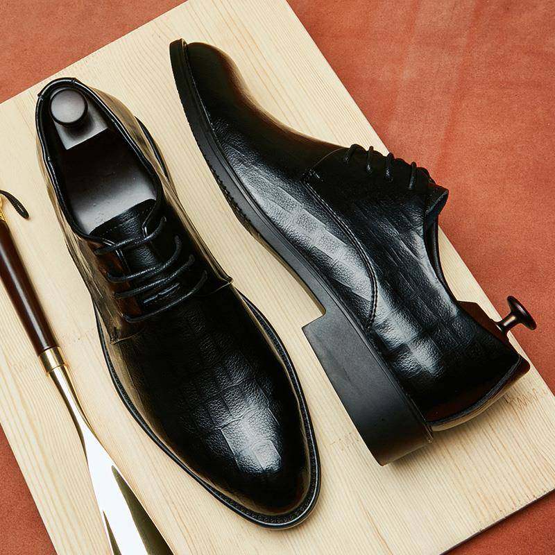 1032e秋冬尖头皮鞋男透气韩版商务正装英伦潮流内增高休闲男鞋,流行男鞋,休闲皮鞋,淘宝优惠券,粉丝福利购,淘宝优惠卷