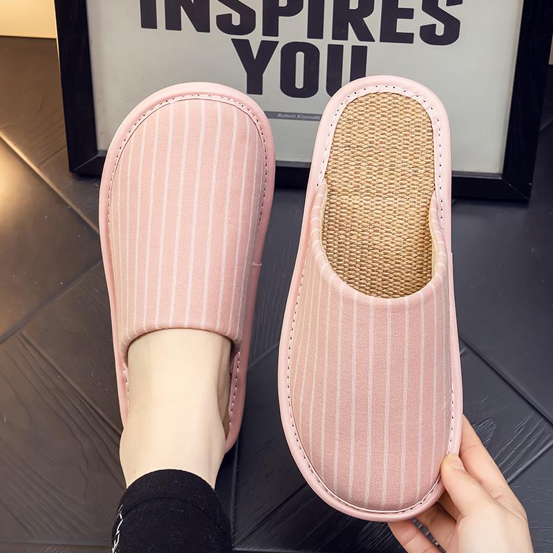 秋冬棉拖鞋女居家居室内家用月子保暖防滑底男士亚拖鞋四季1020u