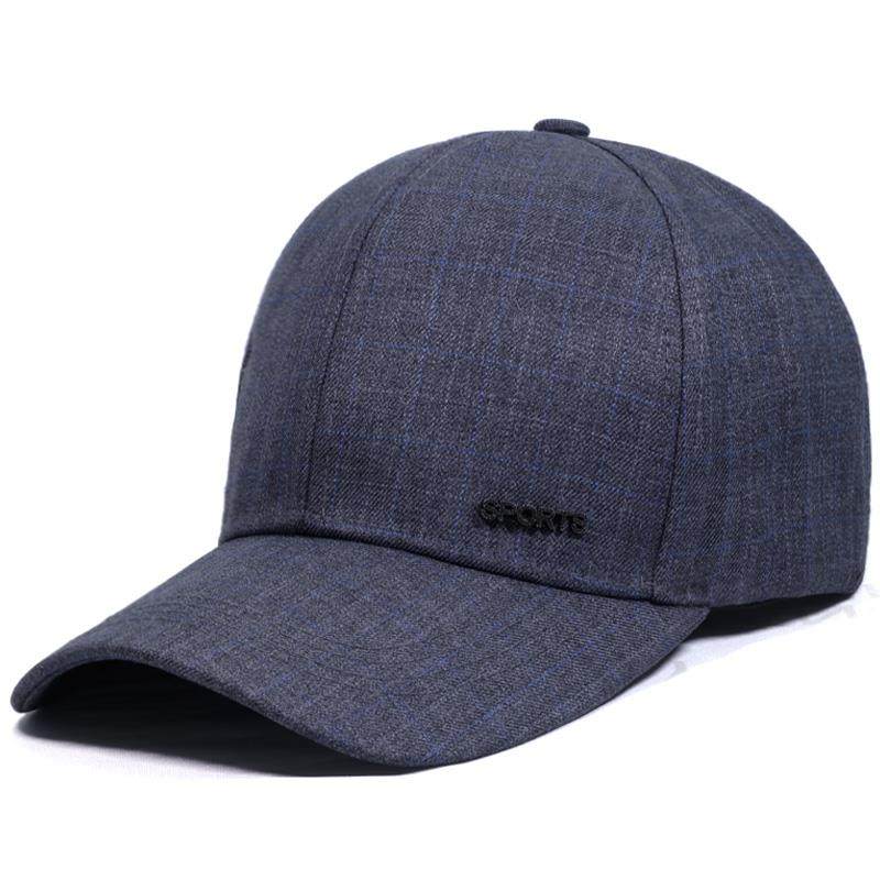 秋冬季新款天帽子男士棒球帽中老年人爸爸薄款鸭舌帽爷爷老1220n