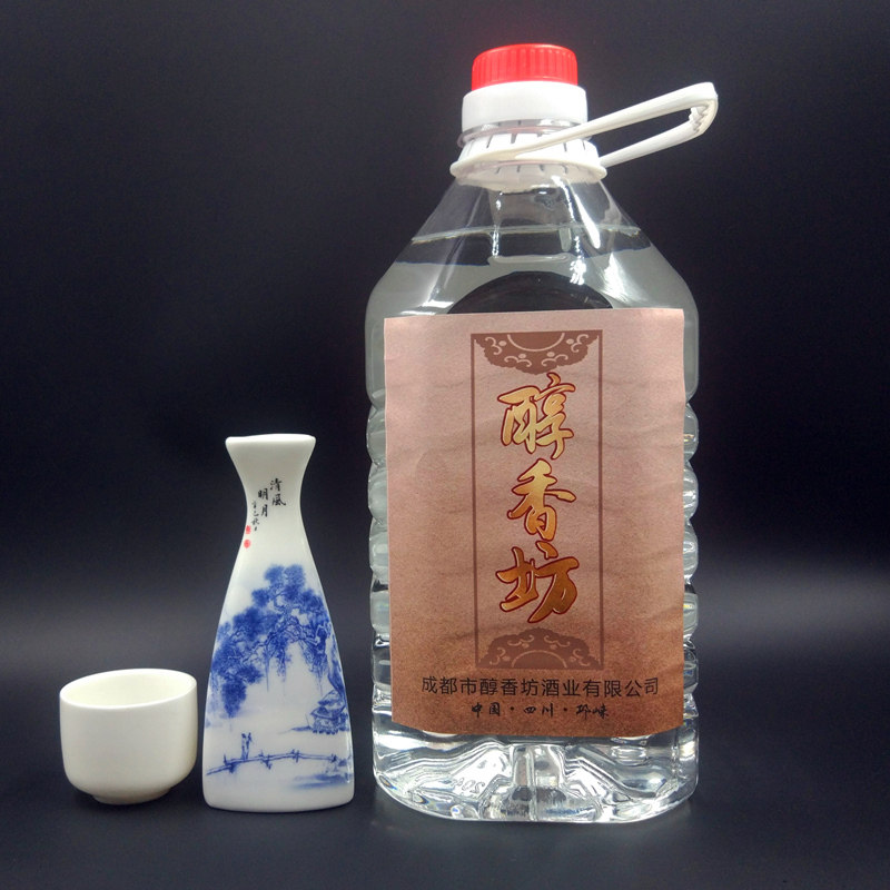 四川散酒白酒泡酒专用桶装老酒52度纯粮食酒五粮特曲浓香型原浆酒