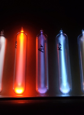 玻封稀有气体发光管稀有气体发光元素收藏玻封氙气惰性气体发光管