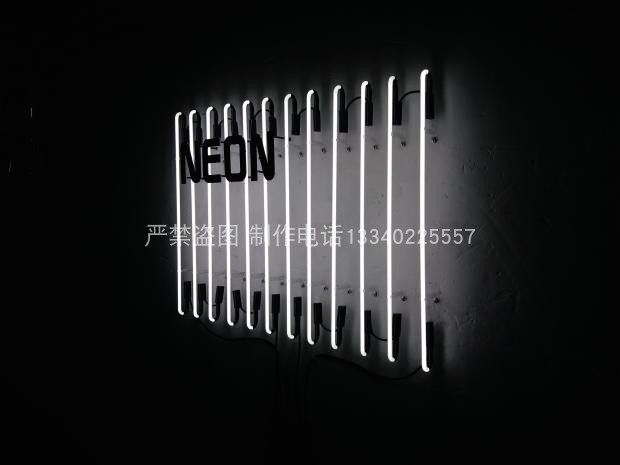 玻璃霓虹灯管直条腾空霓虹灯管悬空玻璃霓虹灯管字复古硬管霓虹灯