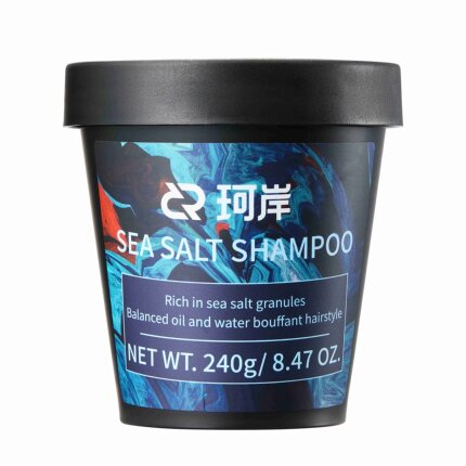 华熙生物珂岸海盐控油洗发膏 240g 英文版 出口转内销