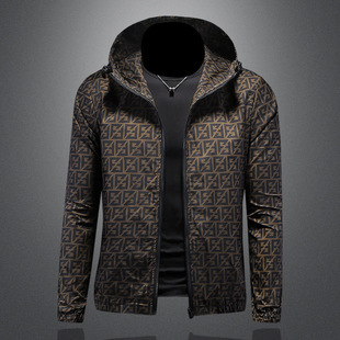ggvv胖胖哥大码男装国际高端品牌高端男士潮流时尚休闲百搭外套
