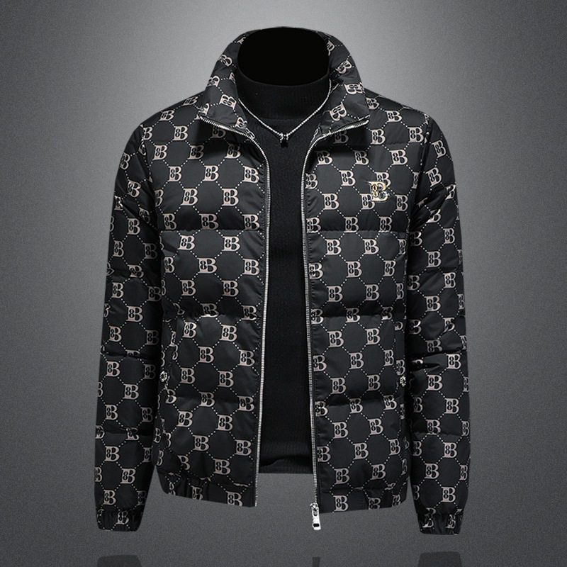 京东bsija男装官方正品牌七彩马欧货冬季新款保暖羽绒服男士潮流