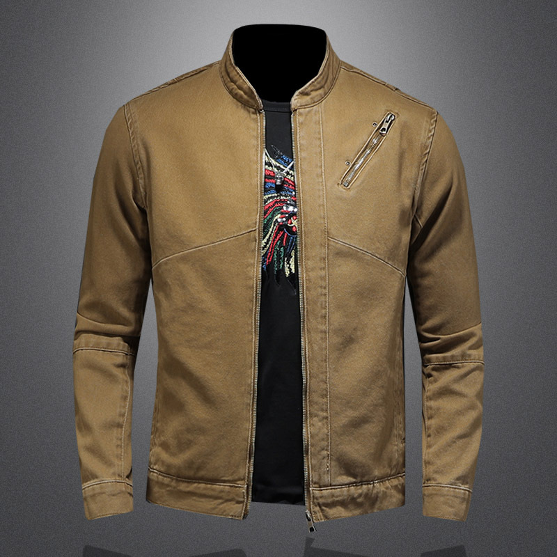 男装官方1943s男2025新款堡狮龙秋季新款高品质潮流牛仔外套男士