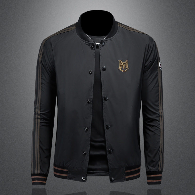 男装官方1943s男2025新款堡狮龙商标已注册2025年新款立领刺绣夹