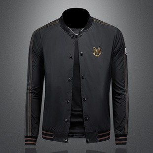 男装官方1943s男2025新款堡狮龙商标已注册2025年新款立领刺绣夹