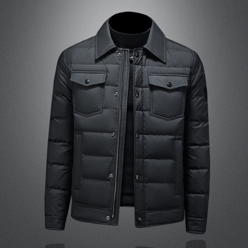 京东bsija男装官方正品牌七彩马欧货冬季新款保暖羽绒服男士潮流