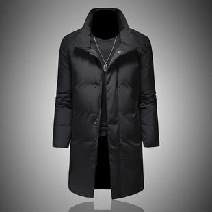 官方ira七彩马2025男装正品牌忘不了2商务中长款90白鸭绒羽绒服