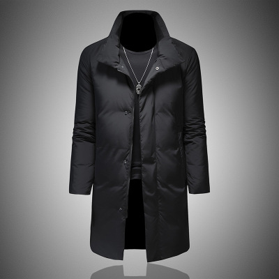 官方ira七彩马2025男装正品牌忘不了2商务中长款90白鸭绒羽绒服