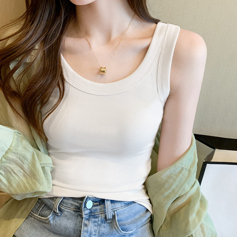 允硕女装专柜官方旗舰店2024新款气质韩序专柜露背心吊带上衣