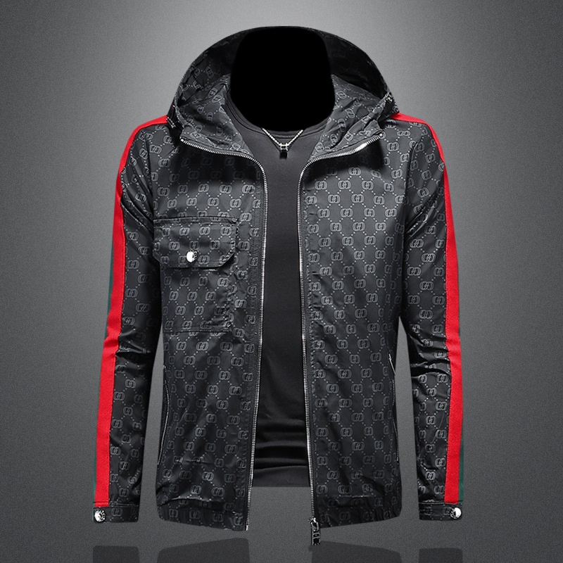 堡狮龙唯品会正品牌男装北纬30度个性潮流青年薄款男士大码外套