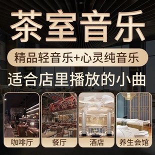 茶室轻音乐u盘古典精品养生古筝流行歌曲纯音乐MP3高音质音乐优盘