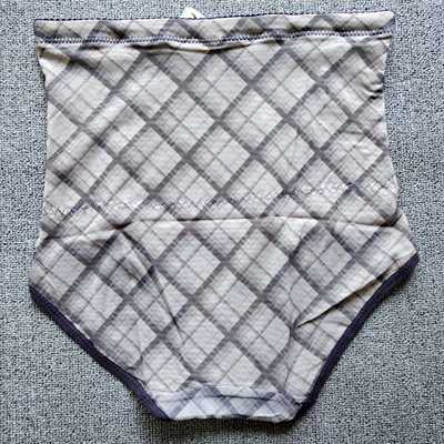 妈咪健美三角内裤印花弹力网内衣