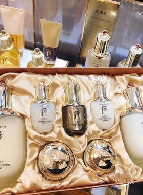 【专柜】后天气丹花献华泫水乳件套333ml补水保湿紧致礼盒韩国