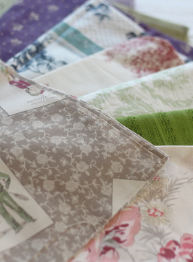 【绝版珍藏】日本美国进口纯棉布料 yuwa早苗tild老款拼布娃衣