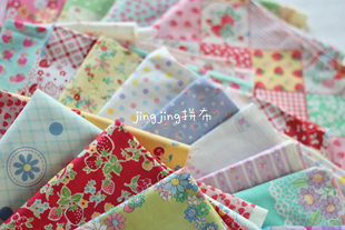 【绝版珍藏】松山敦子 1930复刻风拼布娃衣手工布料孤品老款