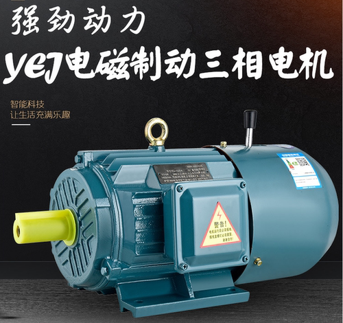 国标铜线刹车三项电机刹车电机