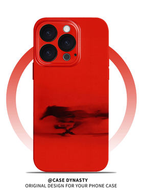 赤焰奔马手机壳适用于iphone17promax16苹果15小米14小众13可爱12ins11菲林vivox200华为mate70proP80oppo