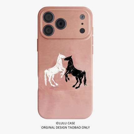 适用于iPhone17Promax量子纠缠马16promax手机壳15pro磁吸iphoneair潮流12软壳11马年13pro小众苹果14plus