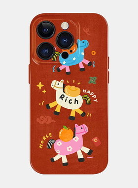 三马载福适用于iPhone17promax苹果16菲林手机壳小米17菲林手机壳15卡通14新年款13华为mate70pura80vivo荣耀