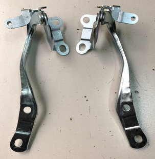 适用吉-利熊猫1.3L全球鹰GX2前引警盖合页前机盖折页发动机盖合页