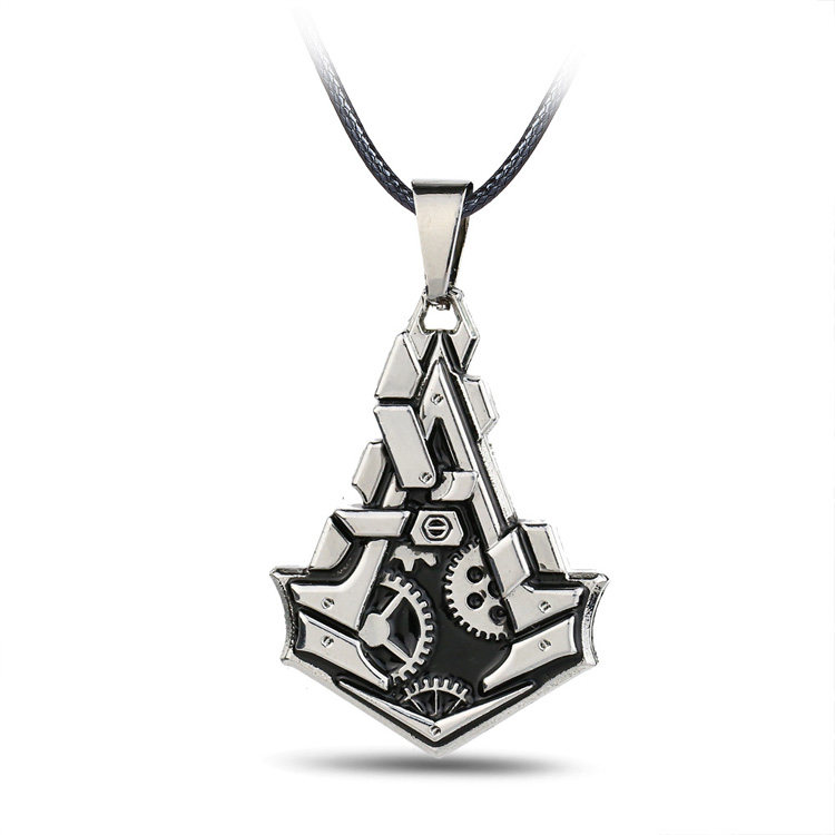 刺客信条吊挂坠包邮 男女防过敏皮绳 二次元动漫游戏周边饰品项链在类目 模玩/动漫/周边/cos/桌游, 游戏实物周边中 - 来自Buy2taobao.com提供专业的淘宝代购服务