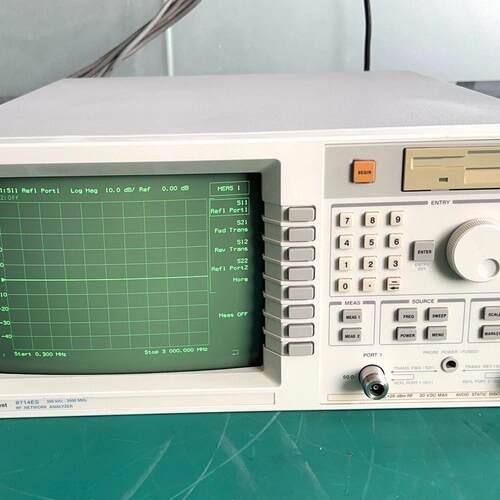8714ES 安捷伦网络分析仪 带衰减器 50欧 网分议价维修
