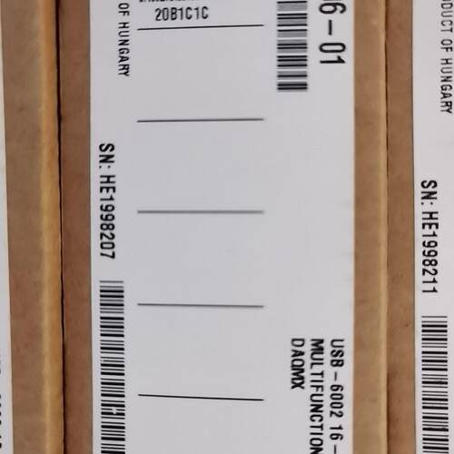 USB-6002 782606-01 NI多功能I/O数据采集模块DAQMX议价维修