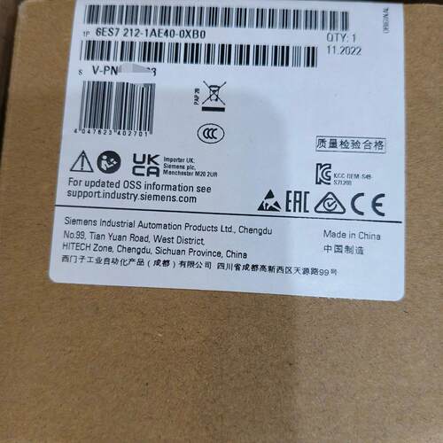 6ES7 212-1AE40-0XB0 PLC工控模块 S71200工业自动化配件议价维修