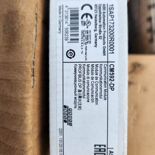CM592-DP 1SAP173200R0001 A5 ABB工控模块议价维修