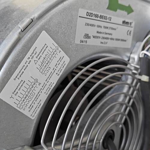 D2D160-BE02-12 风机 EBM-PAPST品牌 400V 160mm工业风机议价维修