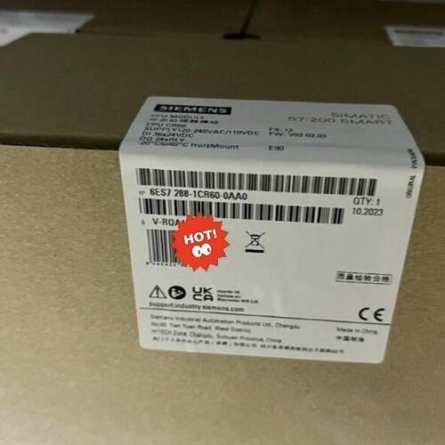 6ES7288-1CR60-0AA0 CPU模块 S7-200 SMART 工控模块议价维修