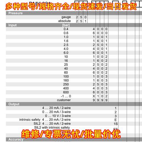 DMK331 250-1002 压力传感器 BD SENSORS工业检测元件议价维修