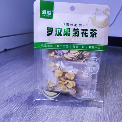 雅蔻 罗汉果菊花茶 60克