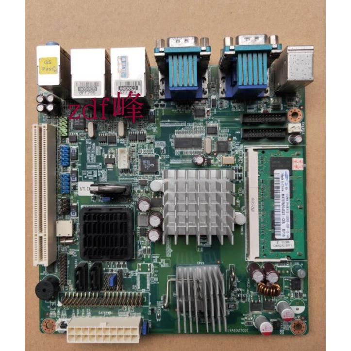 研华工控 GMB-N270 REV.A1 双网卡工控主板GMB-N270G2-S6A1E