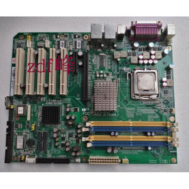 研华 AIMB-762G2 AIMB-762 Rev.A1台式电脑工控设备机主板双网口