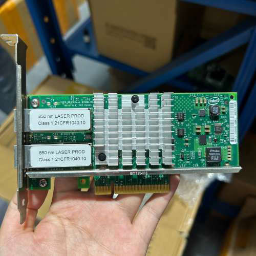 英特尔X520-DA2+万兆光口网卡82599es+支持群晖