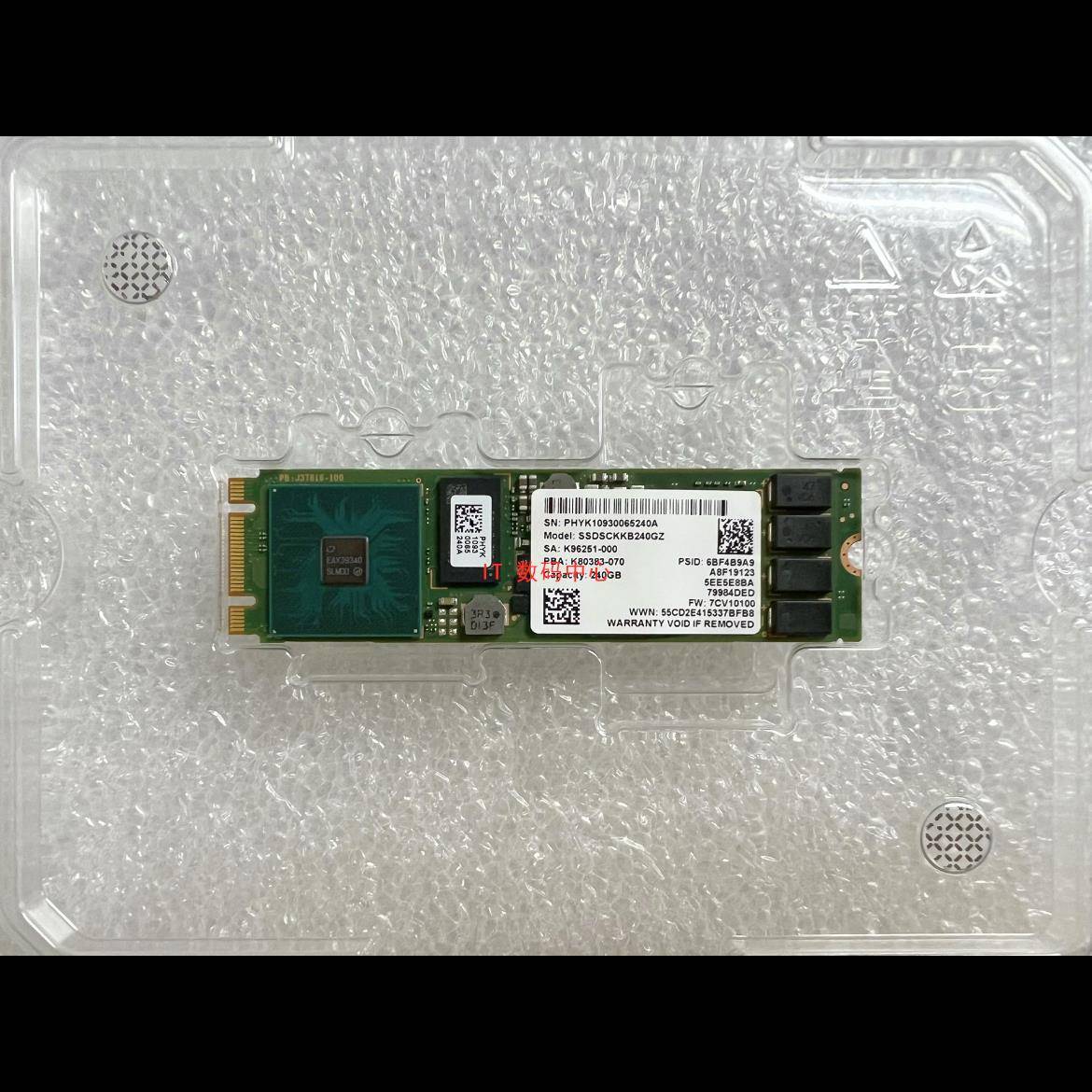 全新 Intel S4520 240G M.2 2280 NGFF SSDSCKKB240GZ01固态硬盘