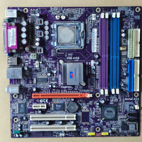 精英主板 P4M890T-M2 支持 DDR DDR2 一代