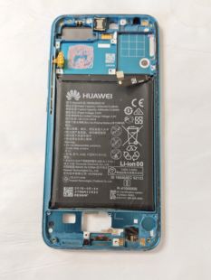 适用华为荣耀10中框荣耀10电池荣耀10按键电池二手拆机实拍图片