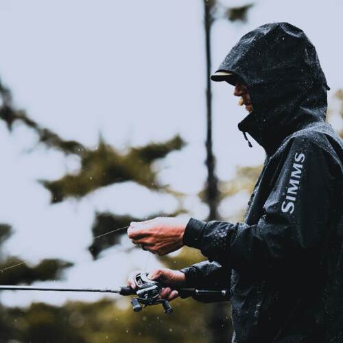 simms冲锋衣路亚服钓鱼服防雨