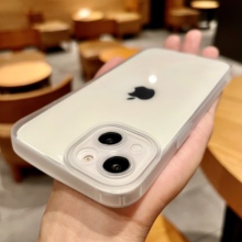 新款简约苹果13手机壳适用14全包iphone15磨砂12pro保护套11防摔xr透明xsmax硅胶软7/8plus防指纹壳