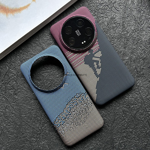 半包散热适用小米15ultra手机壳17pro火山口碳纤维纹14pro保护壳13ultra外壳15pro高级感简约男女时尚防指纹