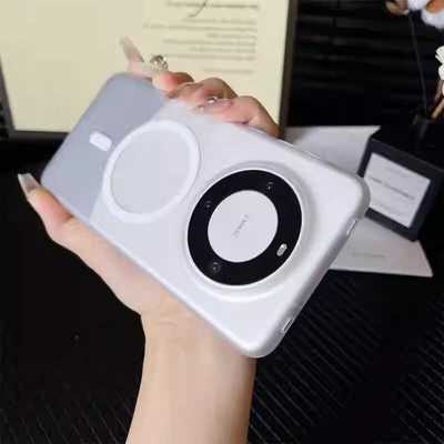 肤感磨砂磁吸大孔保护壳