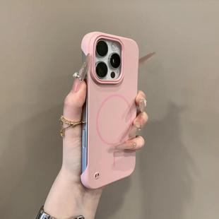 极简细圈磁吸无边框散热新款17适用iPhone16promax手机壳苹果15纯色肤感磨砂14超薄13pm防摔15plus半包12硬壳