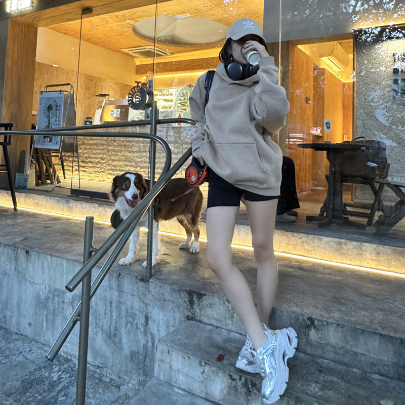 厚卫衣AestaetlaLune美式宽松